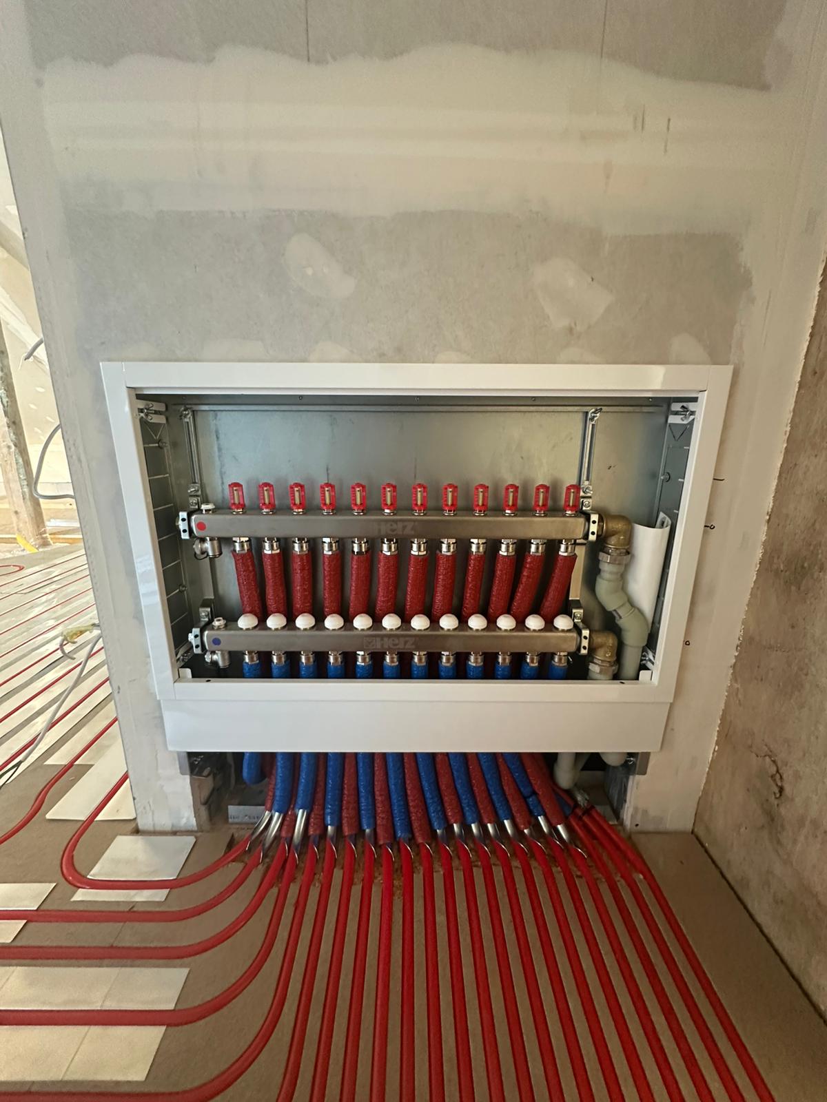 Realizēts 127 m² siltās grīdas projekts Madlienā